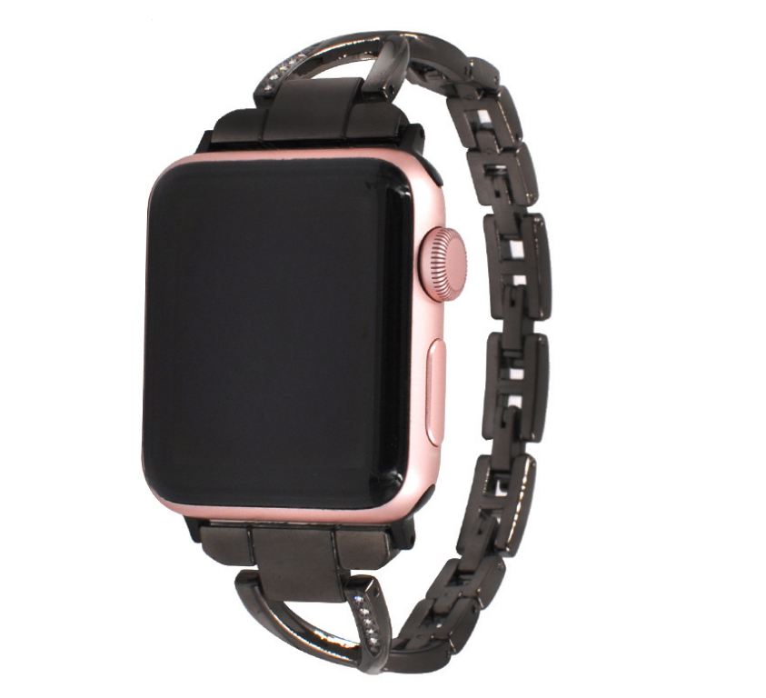 Apple Watch X-Style Diamond Steel Strap