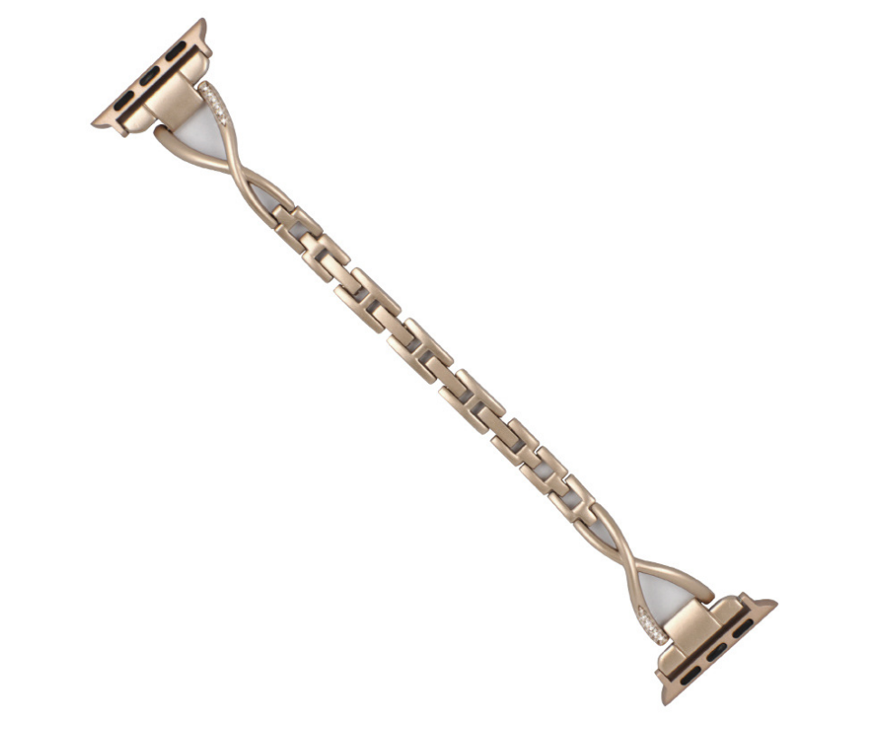 Apple Watch X-Style Diamond Steel Strap