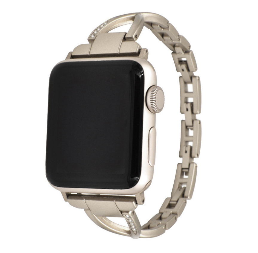 Apple Watch X-Style Diamond Steel Strap