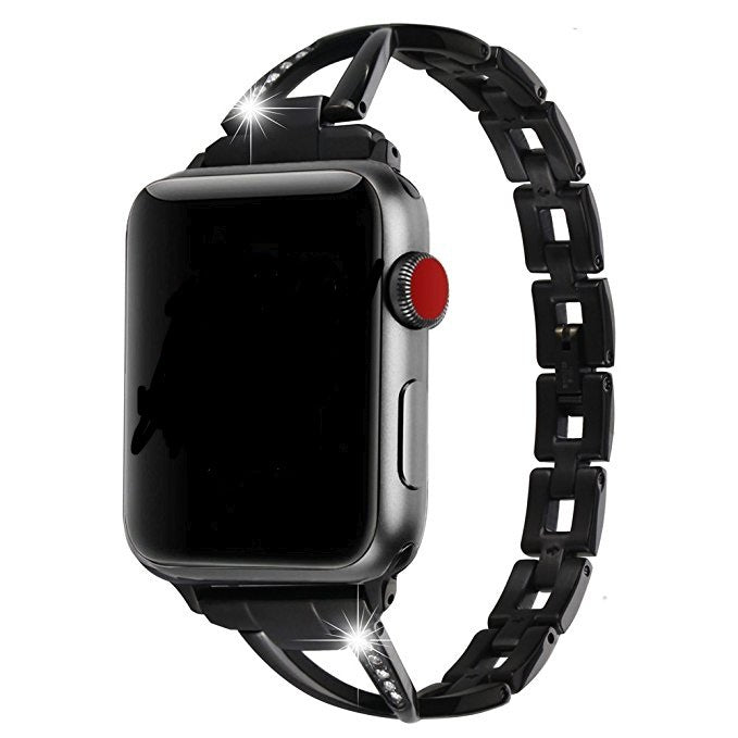 Apple Watch X-Style Diamond Steel Strap