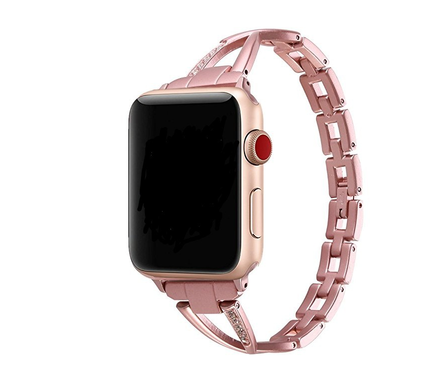 Apple Watch X-Style Diamond Steel Strap